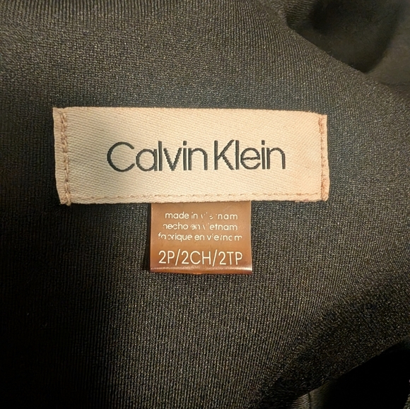 Calvin Klein Ruffle Neck Dress - Picture 5 of 10